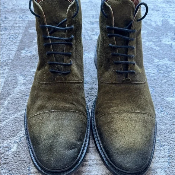 Frye Men\'s Chukka Boots - Olive Suede Frye Men main image 3